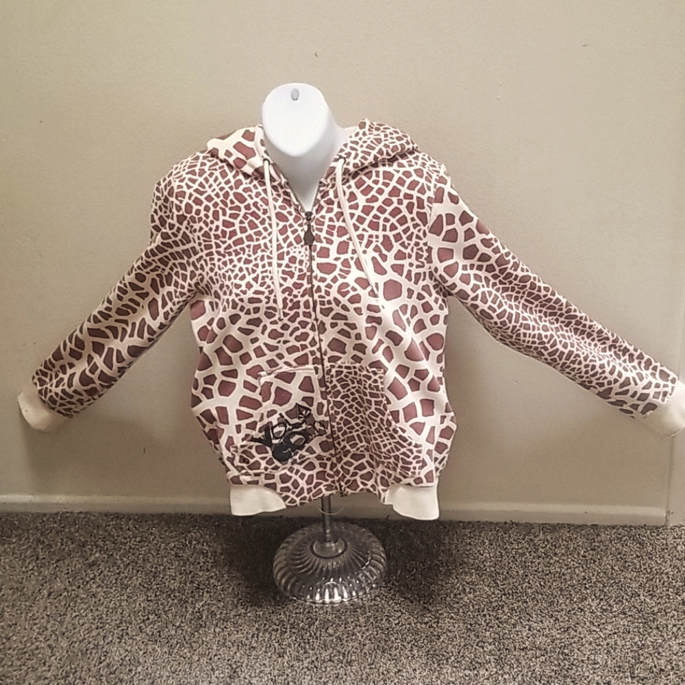 VTG Volcom Giraffe hoodie jacket Medium